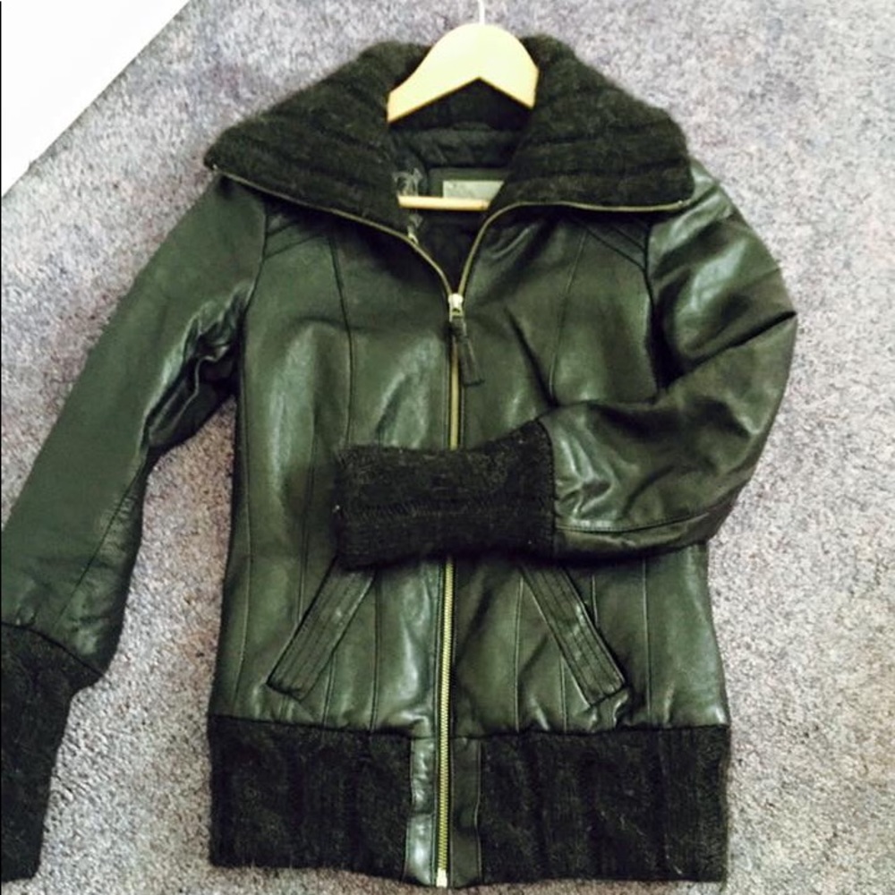 Mackage Domina Leather Jacket